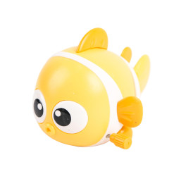 Wind Up Swinging Fish - Yellow